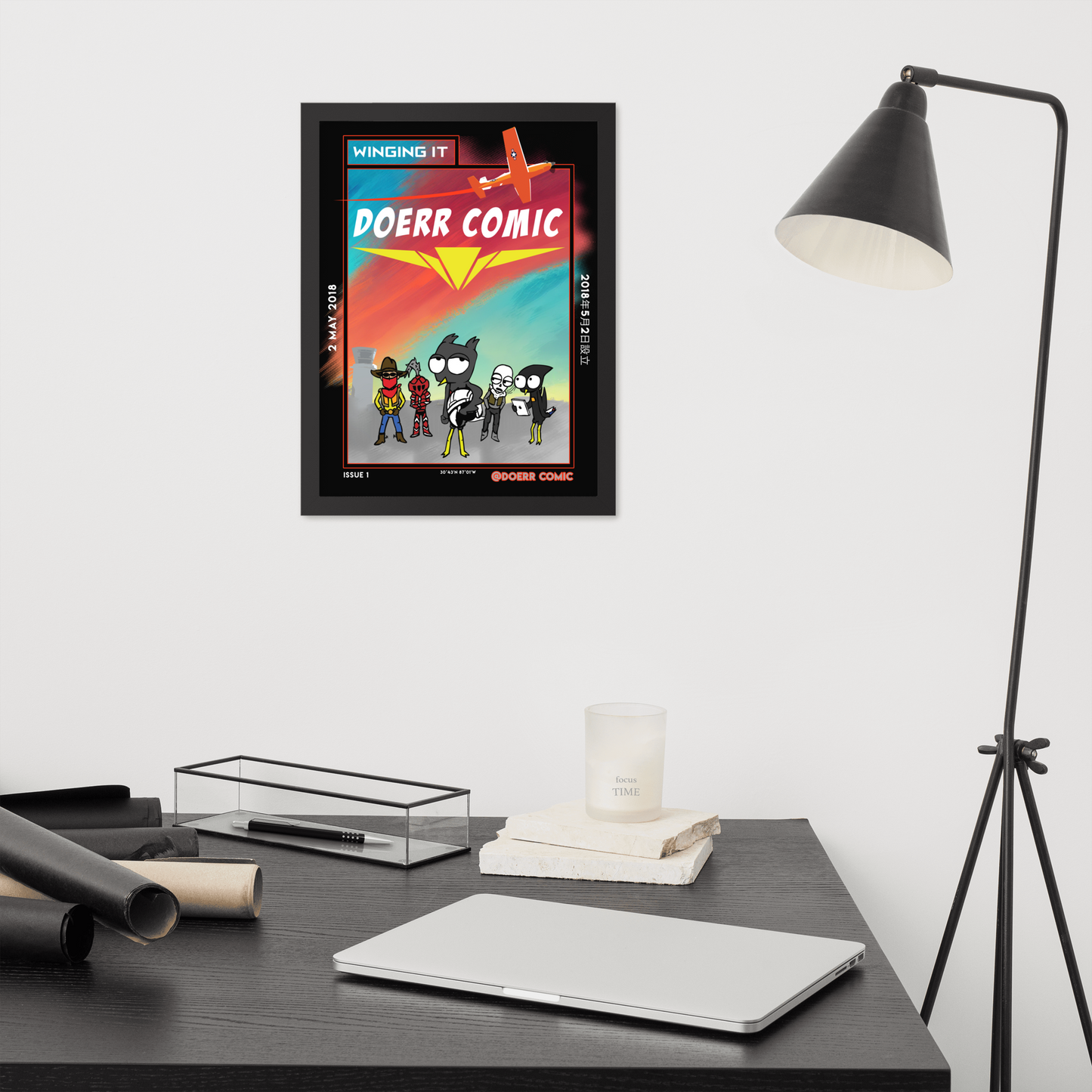 Winging It Framed poster