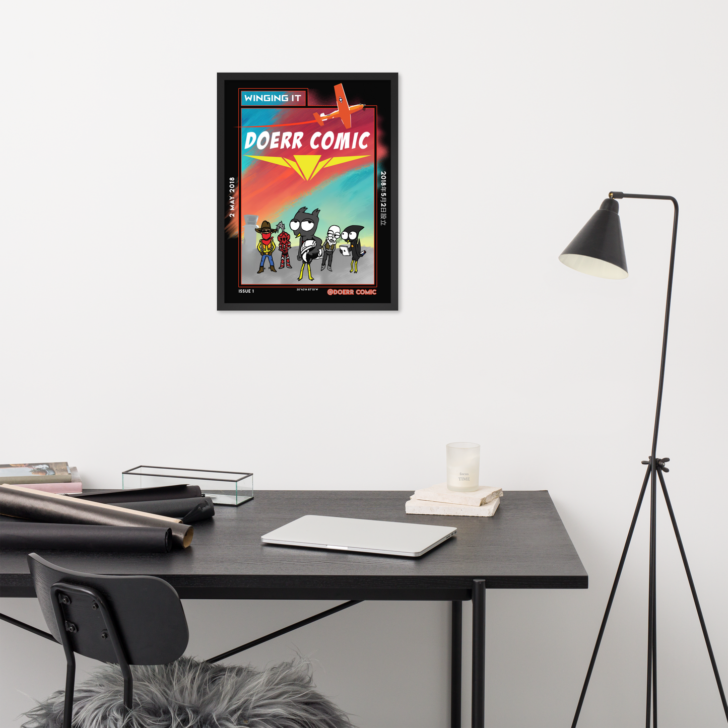 Winging It Framed poster