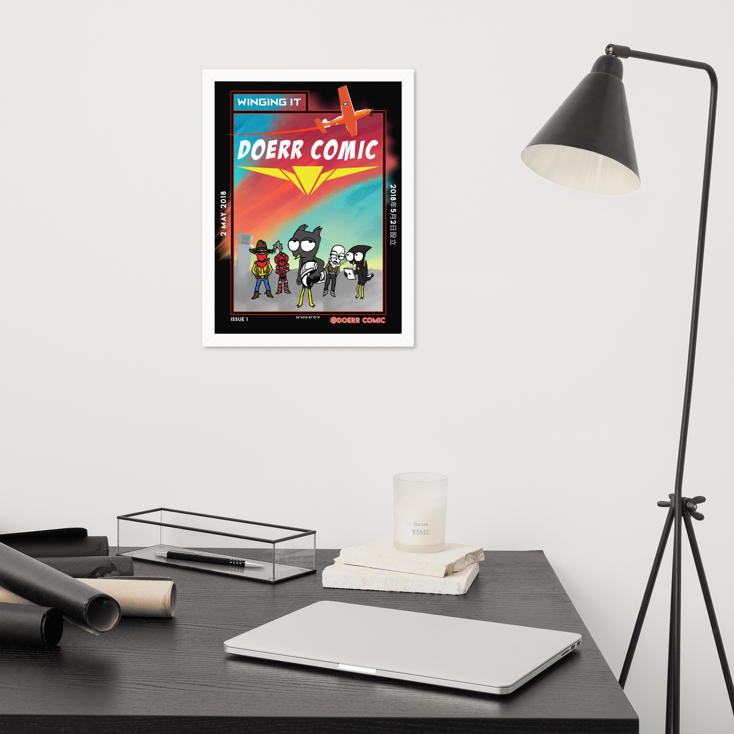 Winging It Framed poster