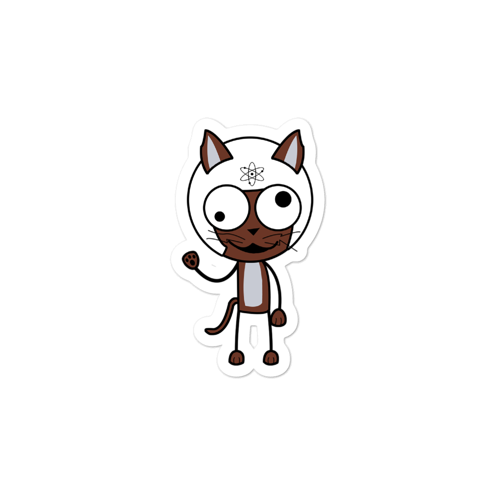 VT-10 Cosmic Cat Sticker