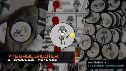 Shooter 3" Shoulder Patch