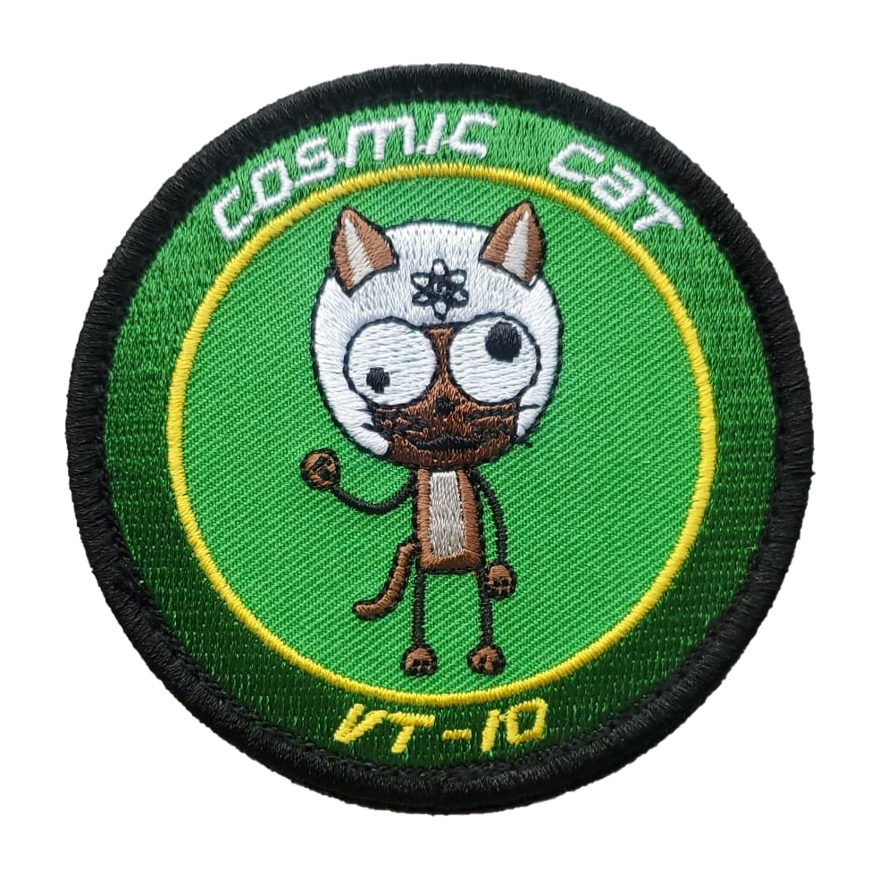 VT 10 Cosmic Cat 3" Shoulder Patch (3rd Gen)