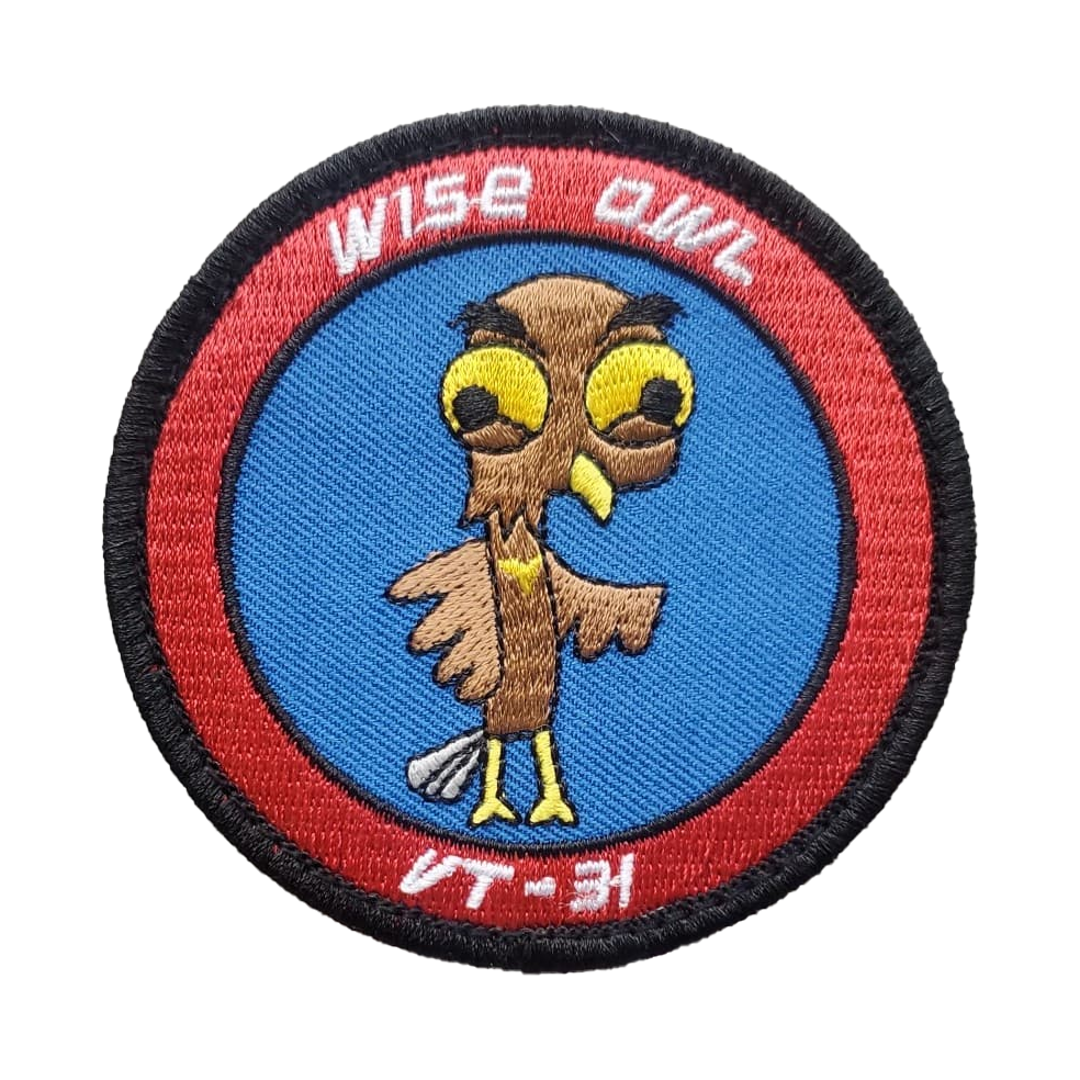 VT 31 Wise Owl 3" Shoulder Patch (3rd Gen)