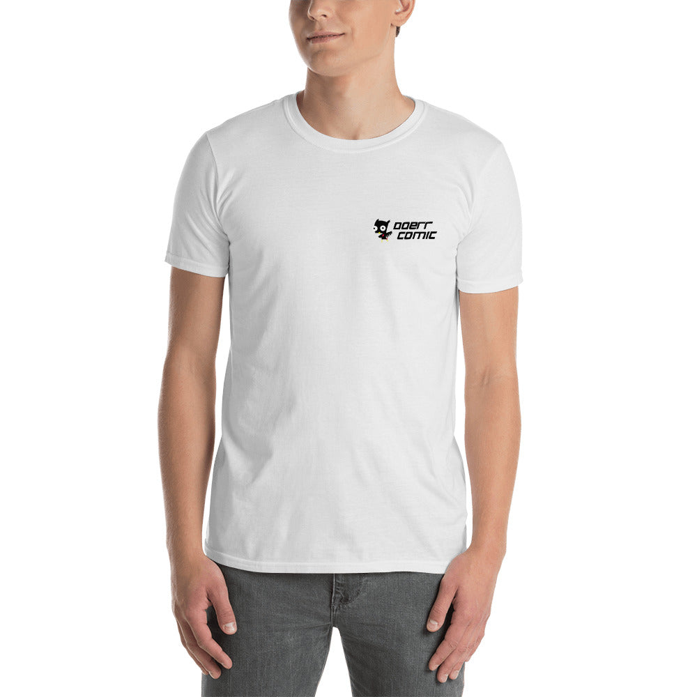 White Doerr Comic T-Shirt