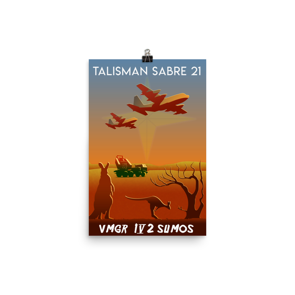 Talisman Sabre 21 VMGR-152 Poster