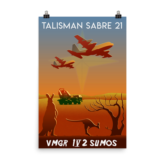 Talisman Sabre 21 VMGR-152 Poster