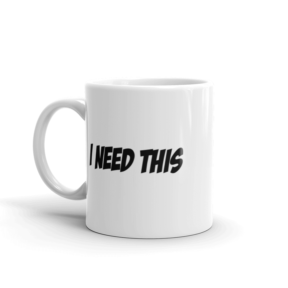 Eightball "I Need This" Coffee Mug HT-8